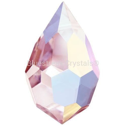 Preciosa Pendants Drop (681) Pink Sapphire AB-Preciosa Pendants-6mm - Pack of 10-Bluestreak Crystals