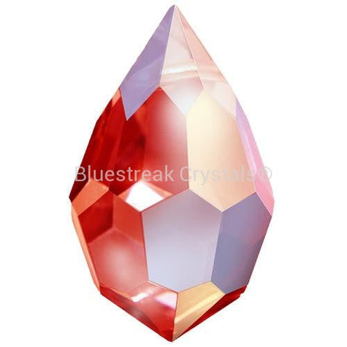 Preciosa Pendants Drop (681) Siam AB-Preciosa Pendants-6mm - Pack of 10-Bluestreak Crystals