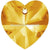 Preciosa Pendants Heart Crystal Sunrise-Preciosa Pendants-18mm - Pack of 2-Bluestreak Crystals