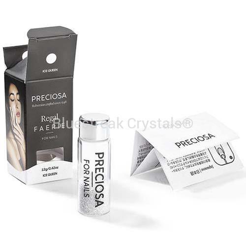 Preciosa Regal Faerie Ice Queen (Cubic Zirconia)-Preciosa Crystal Faerie-12g (Half Full Bottle)-Bluestreak Crystals