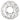 Preciosa Rondelle Bead Round Silver Plated - Bluestreak Crystals