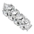 Preciosa Rondelle Bead Tube Silver Plated-Preciosa Metal Trimmings-16x7mm - Pack of 4-Bluestreak Crystals