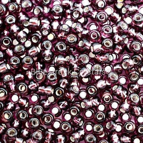 Preciosa Seed Beads Rocaille Amethyst S/L-Preciosa Seed Beads-6/0 - 20g-Bluestreak Crystals