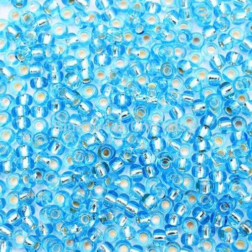 Preciosa Seed Beads Rocaille Aquamarine S/L - Bluestreak Crystals