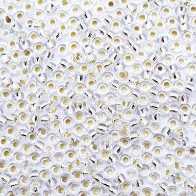 Preciosa Seed Beads Rocaille Crystal S/L - Bluestreak Crystals