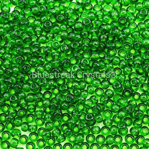 Preciosa Seed Beads Rocaille Green-Preciosa Seed Beads-6/0 - 20g-Bluestreak Crystals