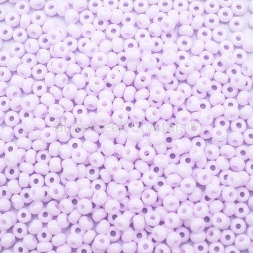 Preciosa Seed Beads Rocaille Opaque Pink-Preciosa Seed Beads-6/0 - 20g-Bluestreak Crystals