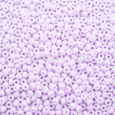 Preciosa Seed Beads Rocaille Opaque Pink - Bluestreak Crystals