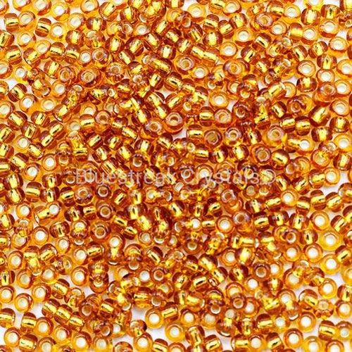 Rocaille Seed Beads, 3 mm, 8/0 , 0,6-1,0 mm, Green Oil, 25 G, 1
