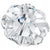 Preciosa Sew On Crystals Flower Crystal-Preciosa Sew On Crystals-6mm - Pack of 20-Bluestreak Crystals