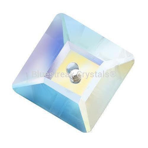 Preciosa Sew On Crystals Loch Square (301) Crystal AB-Preciosa Sew On Crystals-6mm - Pack of 10-Bluestreak Crystals