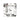 Preciosa Sew On Crystals Loch Square (301) Crystal - Bluestreak Crystals