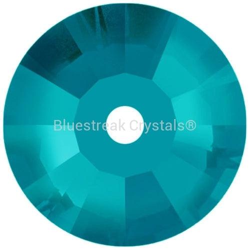 Preciosa Sew On Crystals Lochrose Blue Zircon-Preciosa Sew On Crystals-3mm - Pack of 50-Bluestreak Crystals