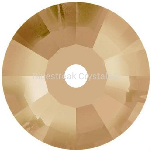 Preciosa Sew On Crystals Lochrose Light Colorado Topaz-Preciosa Sew On Crystals-3mm - Pack of 50-Bluestreak Crystals