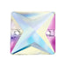 Preciosa Sew On Crystals Square Crystal AB - Bluestreak Crystals