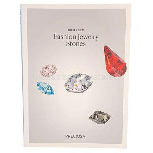 Preciosa Shapes and Sizes Chart of Preciosa Jewellery Stones-Preciosa Colour Charts-Bluestreak Crystals