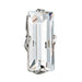 Preciosa Single Stone Setting Baguette in Silver - Bluestreak Crystals