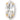 Preciosa Single Stone Setting Navette in Gold - Bluestreak Crystals