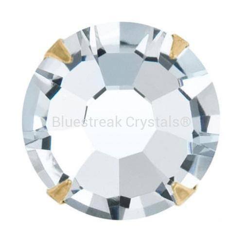 Preciosa Single Stone Setting Round Flat Back Chaton Rose in Gold-Preciosa Metal Trimmings-Bluestreak Crystals