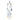 Preciosa Single Stone Setting Slim Navette in Gold - Bluestreak Crystals