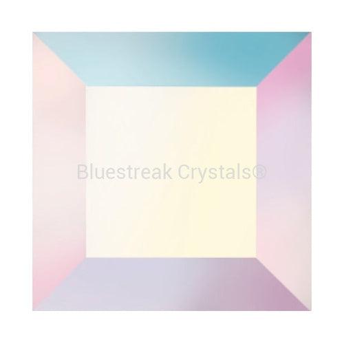 Preciosa Single Stone Setting Square in Gold-Preciosa Metal Trimmings-Crystal AB-4mm - Pack of 10-Bluestreak Crystals