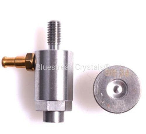 Preciosa Vacum Rose Pin Die Set for Fly Press & Pliers-Preciosa Metal Trimmings-Rose Pin Die Set - SS34-Bluestreak Crystals