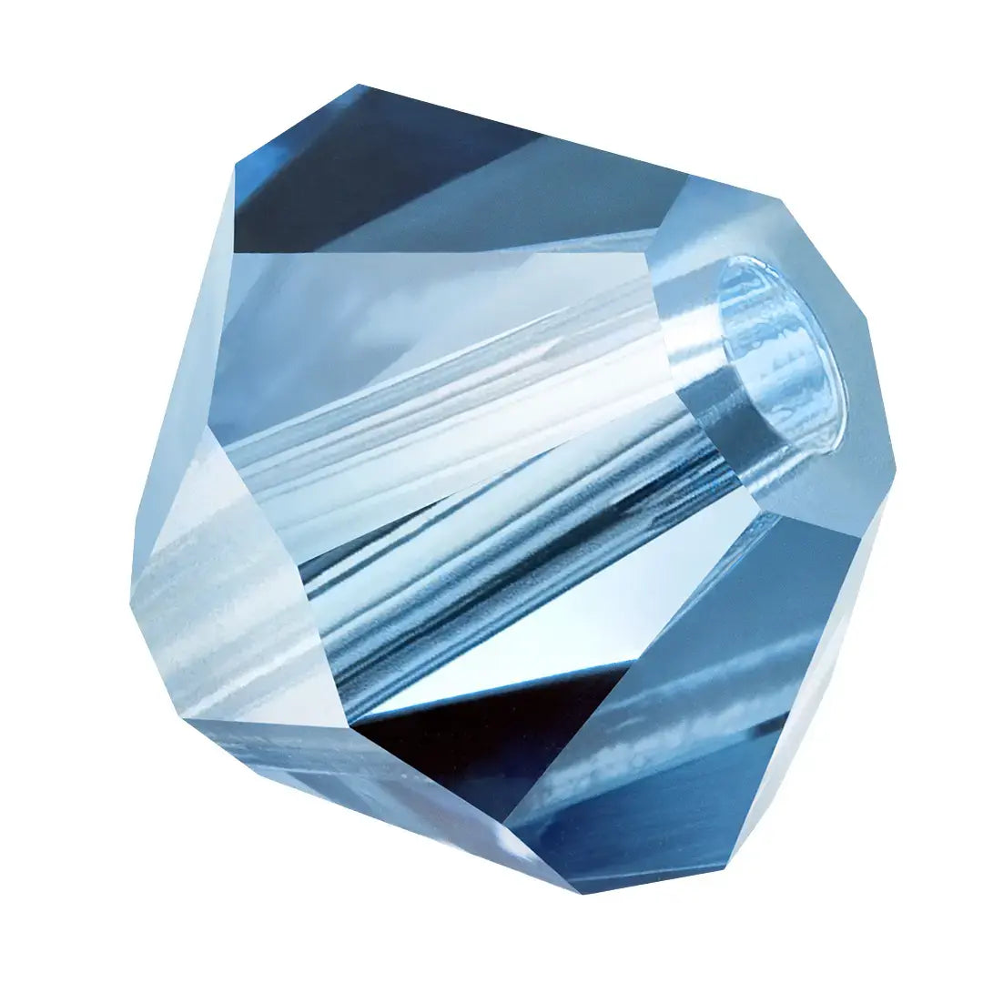 Preciosa Beads Bicone Malibu Blue