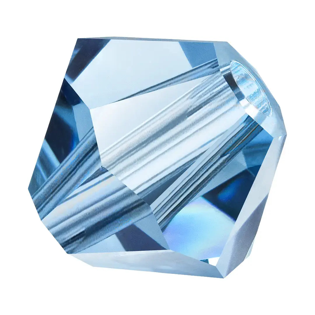 Preciosa Beads Bicone Malibu Blue