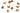 Rose Gold Plated Crimp Covers - Bluestreak Crystals