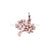 Rose Gold Plated Tree of Life Charm-Findings For Jewellery-17mm - Pack of 1-Bluestreak Crystals