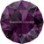 Serinity Chatons Round Stones (1028 & 1088) Amethyst Ignite UNFOILED-Serinity Chatons & Round Stones-PP24 (3.10mm) - Pack of 100-Bluestreak Crystals