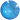 Serinity Chatons Round Stones - Colour Sample Service - Crystal Electric Blue Ignite