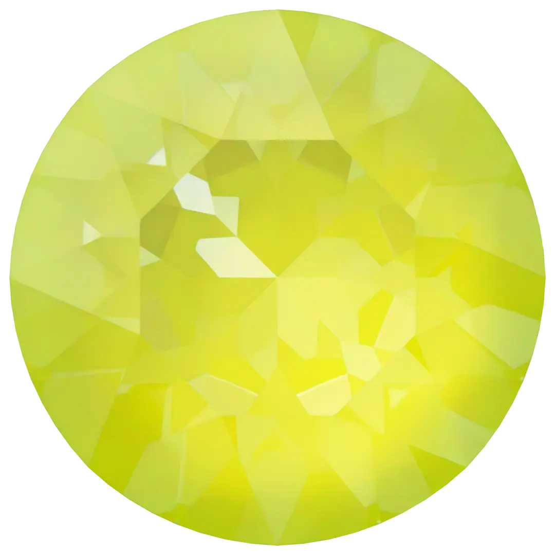 Serinity Chatons Round Stones (1028 & 1088) Crystal Electric Yellow Ignite UNFOILED - Bluestreak Crystals