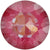 Serinity Chatons Round Stones (1028 & 1088) Crystal Lotus Pink Delite UNFOILED-Serinity Chatons & Round Stones-SS29 (6.25mm) - Pack of 25-Bluestreak Crystals
