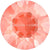 Serinity Chatons Round Stones (1028 & 1088) Crystal Orange Ignite UNFOILED-Serinity Chatons & Round Stones-SS29 (6.25mm) - Pack of 25-Bluestreak Crystals