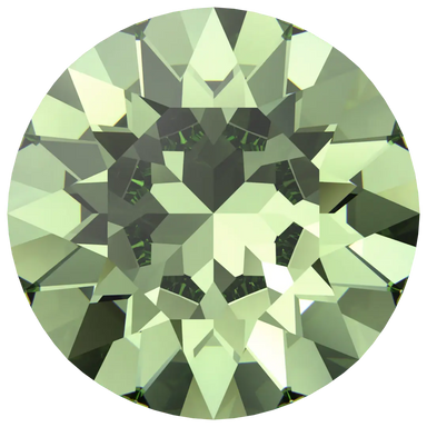 Serinity Chatons Round Stones (1028 & 1088) Dark Peridot - Bluestreak Crystals