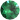 Serinity Chatons Round Stones - Colour Sample Service - Majestic Green