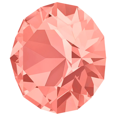 Swarovski Chatons Round Stones (1028 & 1088) Rose Peach - Bluestreak Crystals
