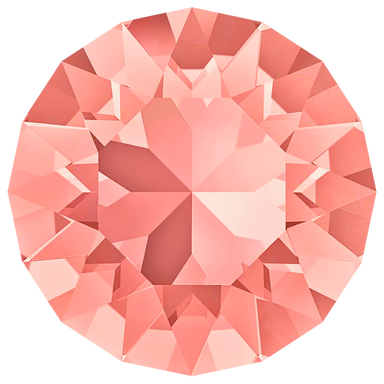 Swarovski Chatons Round Stones (1028 & 1088) Rose Peach - Bluestreak Crystals