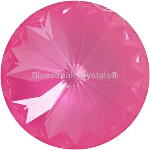 Serinity Chatons Round Stones Rivoli (1122) Crystal Electric Pink Ignite UNFOILED-Serinity Chatons & Round Stones-12mm - Pack of 4-Bluestreak Crystals