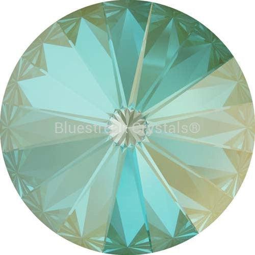 Serinity Chatons Round Stones Rivoli (1122) Crystal Silky Sage Delite UNFOILED-Serinity Chatons & Round Stones-12mm - Pack of 4-Bluestreak Crystals
