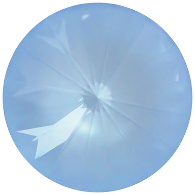 Swarovski Chatons Round Stones Rivoli (1122) Crystal Sky Ignite UNFOILED - Bluestreak Crystals