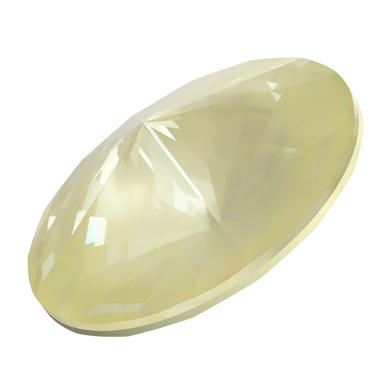 Serinity Chatons Round Stones Rivoli (1122) Crystal Soft Yellow Ignite - Bluestreak Crystals
