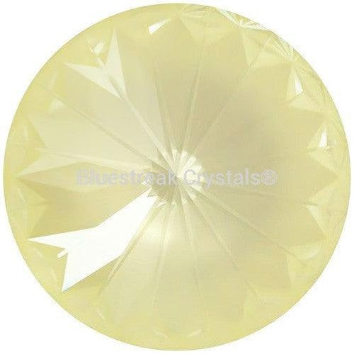 Serinity Chatons Round Stones Rivoli (1122) Crystal Soft Yellow Ignite-Serinity Chatons & Round Stones-12mm - Pack of 4-Bluestreak Crystals