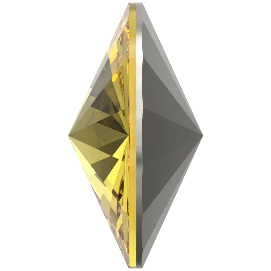 Serinity Chatons Round Stones Rivoli (1122) Light Topaz - Bluestreak Crystals