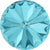 Serinity Chatons Round Stones Rivoli (1122) Light Turquoise-Serinity Chatons & Round Stones-SS39 (8.30mm) - Pack of 10-Bluestreak Crystals