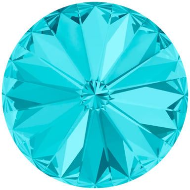 Serinity Chatons Round Stones Rivoli (1122) Light Turquoise - Bluestreak Crystals