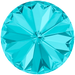 Serinity Chatons Round Stones Rivoli (1122) Light Turquoise - Bluestreak Crystals