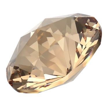 Serinity Chatons Round Stones Rose Cut (1401) Light Colorado Topaz Ignite UNFOILED - Bluestreak Crystals