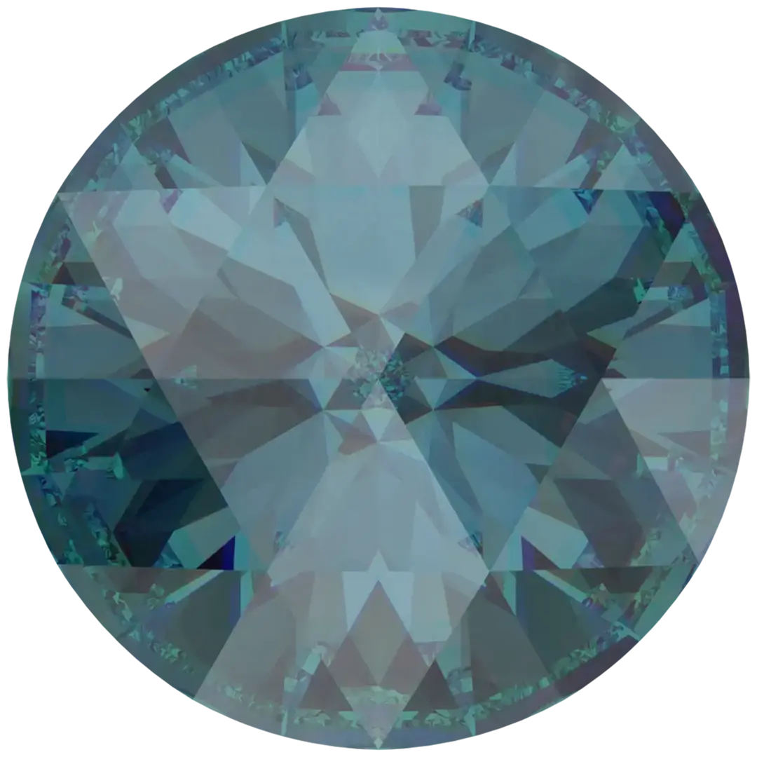 Swarovski Chatons Round Stones Rose Cut (1401) Montana - Bluestreak Crystals